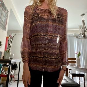 ÉTOILE ISABEL MARANT
Printed Crew Neck Blouse
Size: S | US6, FR40